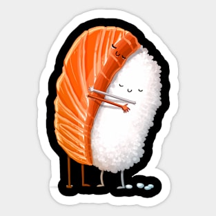 Sushi Hug Sticker